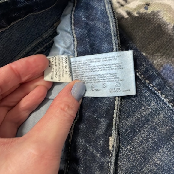 Nine West skinny cigarette leg distressed denim - Picture 7 of 7